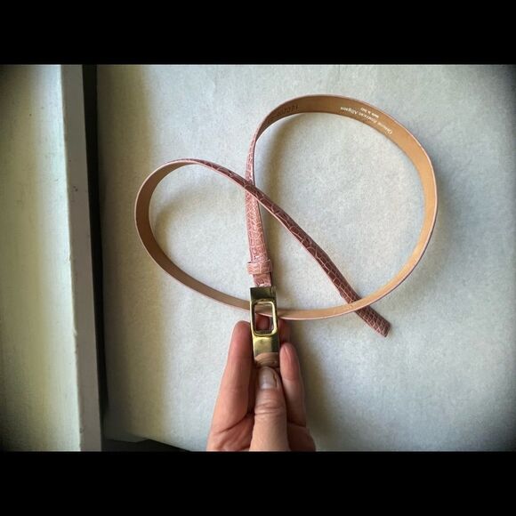 Tardini Genuine American Alligator woman’s belt size 32 main image 5